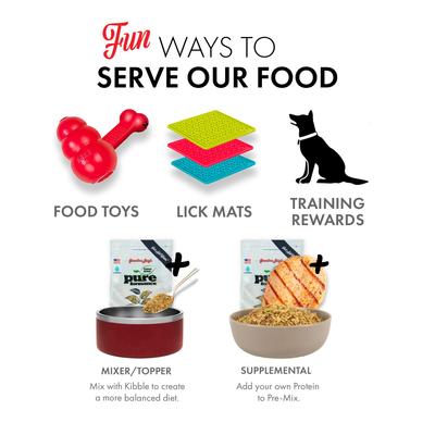 Show full view: Grandma Lucy's Pureformance Grain-Free/Freeze-Dried Dog Food Pre-Mix, 8-lb bag slide 7 of 12