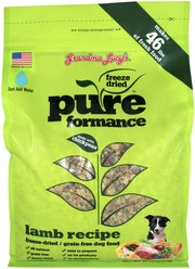 Grandma Lucy's Pureformance Lamb Grain-Free Freeze-Dried Dog Food, 10-lb bag