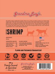 Grandma Lucy's Shrimp Grain-Free Freeze-Dried Dog & Cat Treats, 0.65-oz bag slide 2 of 7