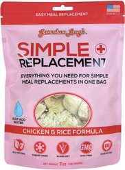 Grandma Lucy's Simple Replacement Anti-Diarrhea Freeze-Dried Dog & Cat Meal Replacement, 7-oz bag