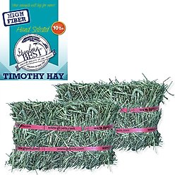 Grandpa's Best Timothy Hay Small Pet Food, 5-lb mini bale, 2 count