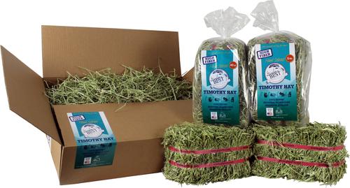 Show full view: Grandpa's Best Timothy Loose Boxed Hay Small Pet Food, 20-lb box slide 2 of 4