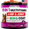 Show in main carousel: Grateful Pawz 11 in 1 Multivitamin with Glucosamine Salmon Flavored Chew Supplement for Dogs, 120 count slide 1 of 6