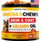 Show in main carousel: Grateful Pawz Omega-3 Fish Oil Chicken Flavored Skin & Coat Chew Supplement for Dogs, 120 count slide 1 of 5