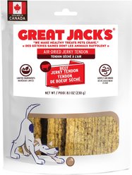 Great Jack's Air Dried Beef Jerky Tender Bars Dog Treats, 8.1-oz bag
