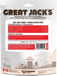 Great Jack's Air Dried Beef Jerky Tender Bars Dog Treats, 8.1-oz bag slide 2 of 2
