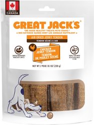 Great Jack's Air Dried Chicken Jerky Tender Bars Dog Treats, 8.1-oz bag