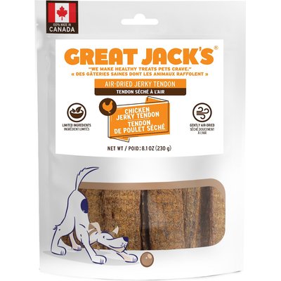 Great Jack's Great Jack's Air Dried Chicken Jerky Tender Bars Dog Treats, 8.1-oz bag