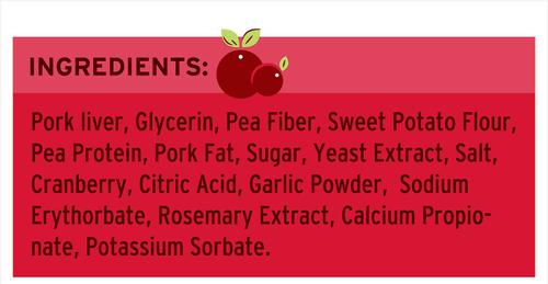 Show full view: Great Jack's Big Bitz Liver & Cranberry Recipe Grain-Free Dog Treats, 7-oz bag slide 6 of 8