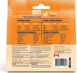 Great Jack's Chicken Freeze-Dried Grain-Free Cat Treats, 1-oz bag slide 2 of 7