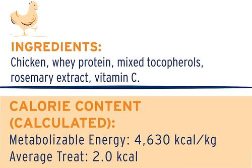 Show full view: Great Jack's Chicken Freeze-Dried Grain-Free Cat Treats, 1-oz bag slide 7 of 9