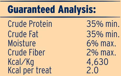 Show full view: Great Jack's Chicken Freeze-Dried Grain-Free Cat Treats, 1-oz bag slide 8 of 9