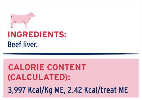 Show full view: Great Jack's Freeze-Dried Beef Liver Dog Treats, 7-oz bag slide 6 of 9