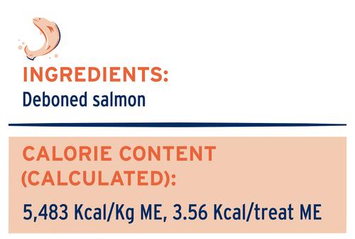 Show full view: Great Jack's Freeze-Dried Salmon Dog Treats, 7-oz bag slide 6 of 9