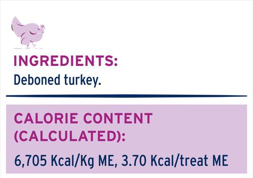 Show full view: Great Jack's Freeze-Dried Turkey Dog Treats, 1-oz bag slide 6 of 9