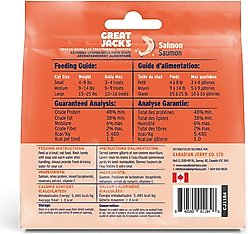 Great Jack's Salmon Freeze-Dried Grain-Free Cat Treats, 1-oz bag slide 2 of 7