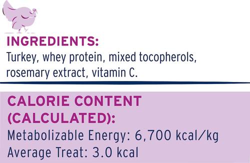 Show full view: Great Jack's Turkey Freeze-Dried Grain-Free Cat Treats, 1-oz bag slide 7 of 9