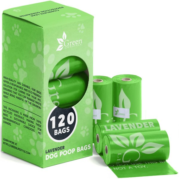 Deo Doo Dog Poop Bags with Handles, Unscented