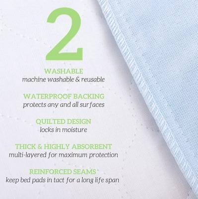 Show full view: Green Lifestyle Reusable Dog Pee Pads, 18 x 24-in, 2 count slide 4 of 7