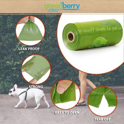 Show full view: Greenbone Jar-O-Refills Dog Poop Bags & Dispenser, 28 Rolls, 336 Refill bags slide 5 of 9