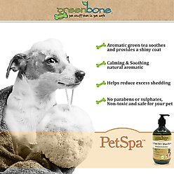 Greenbone Pet Spa All-Natural Plant-Based Shampoo, Tea Tree Oil & Shea Butter, 16.9-fl oz bottle slide 2 of 7