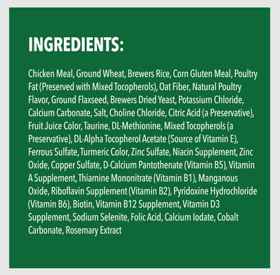 Show full view: Greenies Feline Oven Roasted Chicken Flavor Adult Dental Cat Treats, 9.75-oz tub + Tiki Cat Broths Variety Pack Grain-free Wet Cat Food Topper, 1.3-oz pouch, case of 12 slide 8 of 9