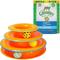 Show in main carousel: Greenies Feline Tempting Tuna Flavor Adult Dental Cat Treats, 4.6-oz bag + Petstages Tower of Tracks Cat Toy slide 1 of 8