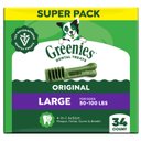 Greenies Large Natural Original Chicken Flavor Dental Dog Treats, 34 count