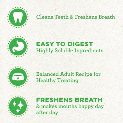 Show full view: Greenies Original Natural Chicken Teenie Holiday Dental Dog Treats, 22 count slide 7 of 11