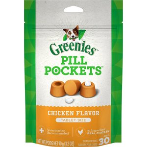 Greenies Pill Pockets Canine Chicken Flavor Dog Treats