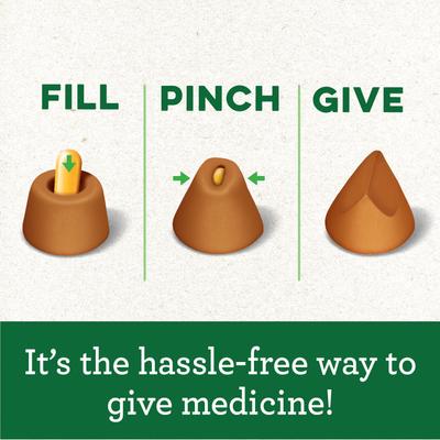 Show full view: Greenies Pill Pockets Canine Chicken Flavor + Real Peanut Butter Flavor Dog Treats slide 9 of 9