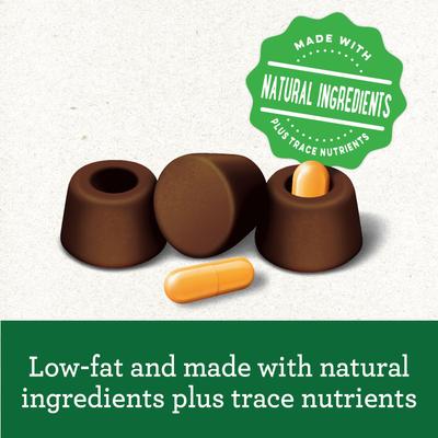 Show full view: Greenies Pill Pockets Canine Hickory Smoke Flavor Natural Dog Treats, Capsule Size, 120 count slide 6 of 12