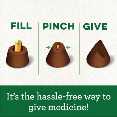 Show full view: Greenies Pill Pockets Canine Hickory Smoke Flavor Natural Dog Treats, Capsule Size, 120 count slide 7 of 12