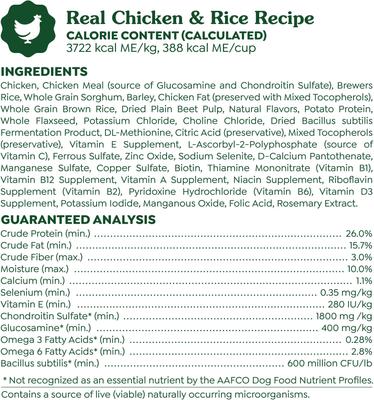 Show full view: Greenies Smart Essentials Adult High Protein Real Chicken & Rice Recipe Dry Dog Food, 15-lb bag slide 7 of 12