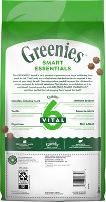 Show full view: Greenies Smart Essentials Adult High Protein Real Chicken & Rice Recipe Dry Dog Food, 6-lb bag slide 3 of 12