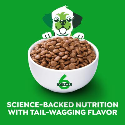 Show full view: Greenies Smart Essentials Puppy High Protein Real Chicken & Brown Rice Dry Dog Food, 13.5-lb bag slide 4 of 12