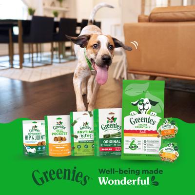 Show full view: Greenies Smart Topper Chicken, Peas, Apples & Brown Rice Recipe Wet Dog Food Topper, 2-oz tray, case of 10 slide 10 of 12