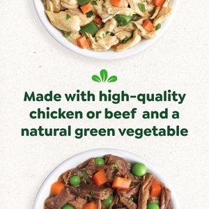 Greenies Smart Topper Chicken with Green Beans & Beef Pack Grain-Free Wet Dog Food Topper, 2-oz tray, case of 8