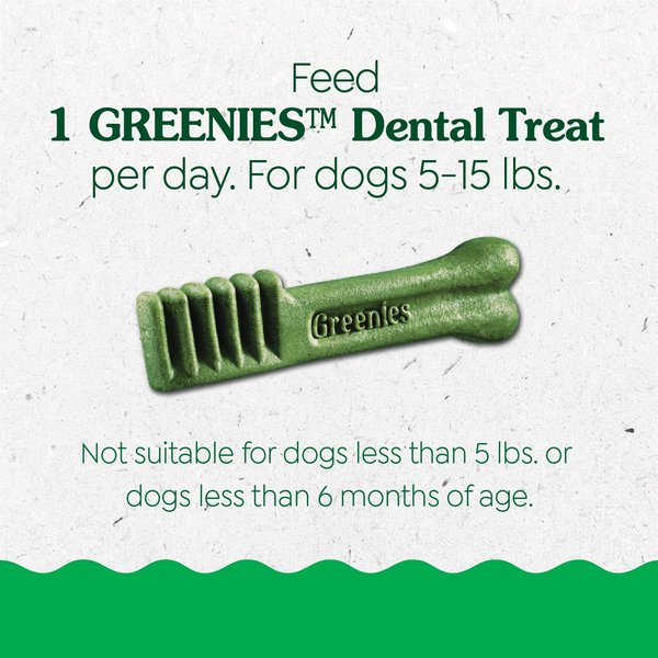 Show full view: Greenies Natural Teenie Puppy Dental Dog Treats, 43 count slide 8 of 11