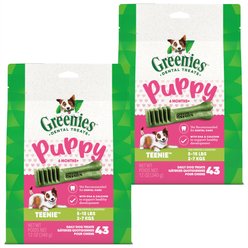 Greenies Natural Teenie Puppy Dental Dog Treats, 86 count
