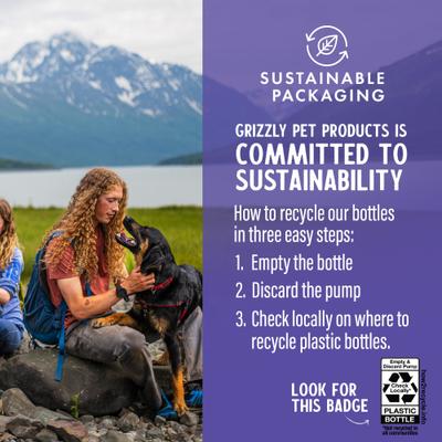 Show full view: Grizzly Omega Health Omega-3's Dog Supplement, 32-fl oz bottle slide 7 of 13