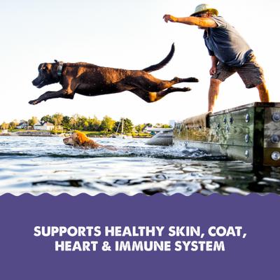 Show full view: Grizzly Omega Health Omega-3's Dog Supplement, 64-fl oz bottle slide 4 of 13