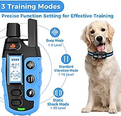 GroovyPets 1100 Yard Remote Two Dog Training Shock Dog Collar slide 2 of 7