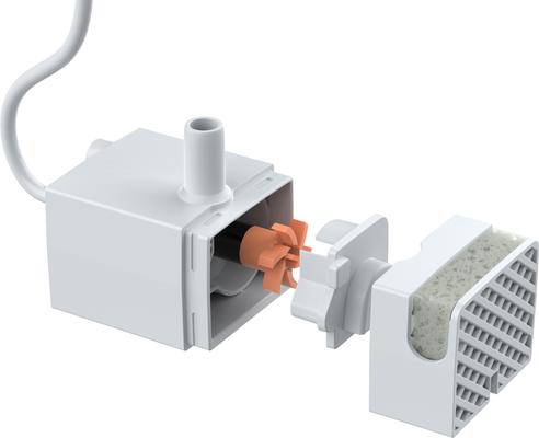 Show full view: GroovyPets 2.5-L Translucent Cat Fountain Replacement Pump, Black slide 2 of 3