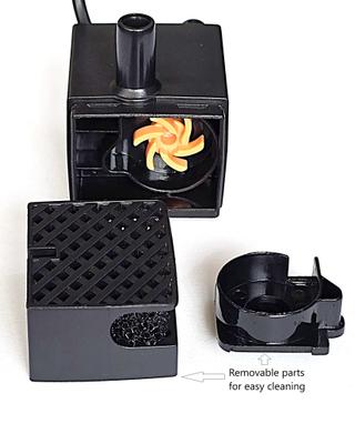 Show full view: GroovyPets 2.5-L Translucent Cat Fountain Replacement Pump, Black slide 3 of 3