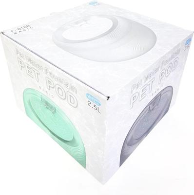 Show full view: GroovyPets 2.5-L Translucent Pet Drinking Water Fountain Waterer for Cats & Dogs, White, Medium slide 9 of 12