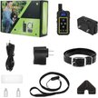 Show in main carousel: GroovyPets 2400 Yard Hunting Pet Trainer Waterproof Rechargeable Remote Dog Training Correction Shock Collar, Black slide 6 of 6