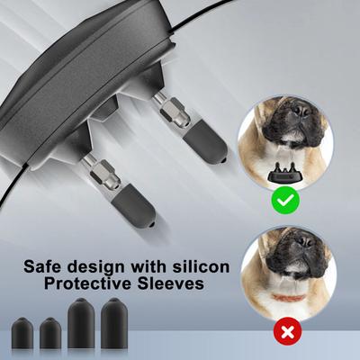 Show full view: GroovyPets 550-yard Remote Dog Training Shock Collar, One Size, Black slide 7 of 10