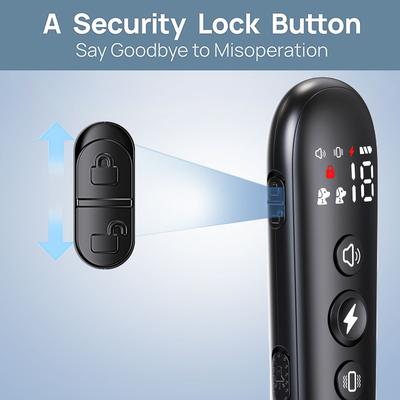 Show full view: GroovyPets 550-Yard Remote Dog Training Shock Dog Collar, Black slide 8 of 10