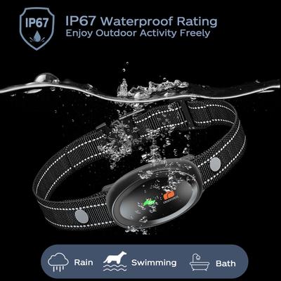 Show full view: GroovyPets 550-Yard Remote Dog Training Shock Dog Collar, Black slide 5 of 10